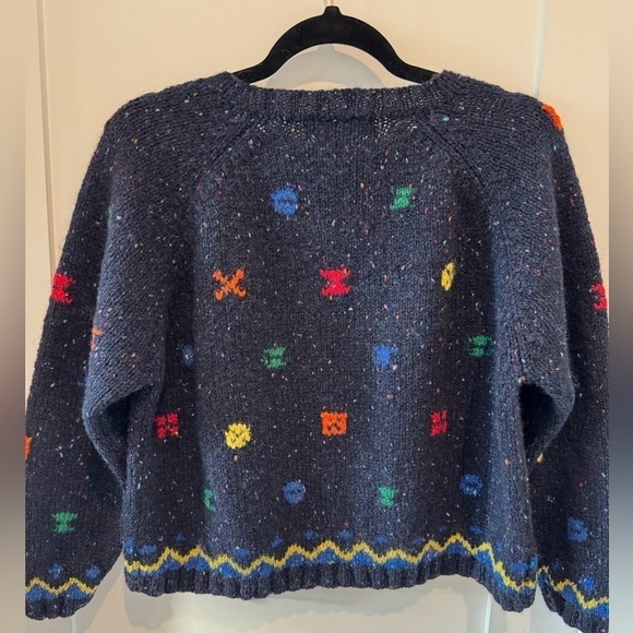 The Limited Sweater Vintage American Collection Wool Cropped Pac-Man Graphic - S - Picture 7 of 13